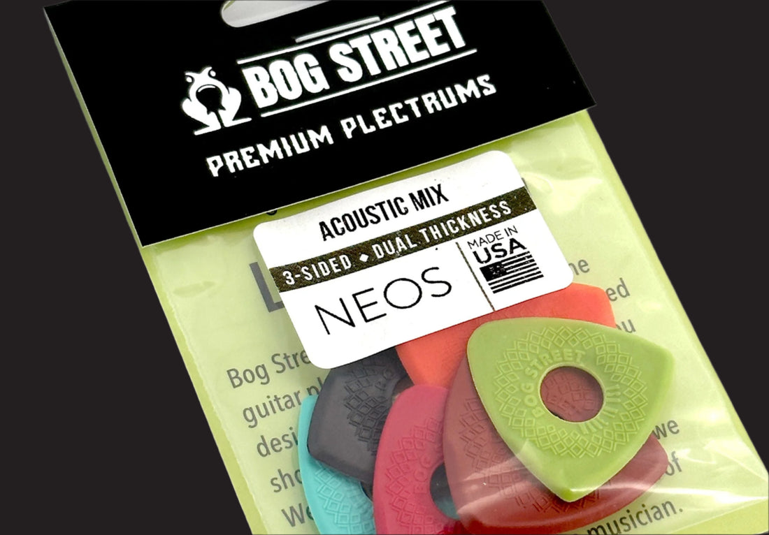 Bog Street Acoustic Picks (6 Picks)