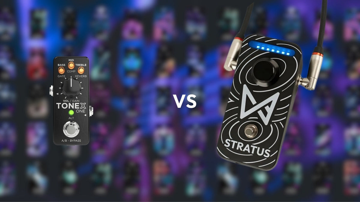 Chaos Audio Stratus vs IK Multimedia ToneX One comparison